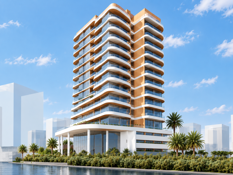 Proposed Commercial Building for H.H. Sheikh Zayed bin Hamdan