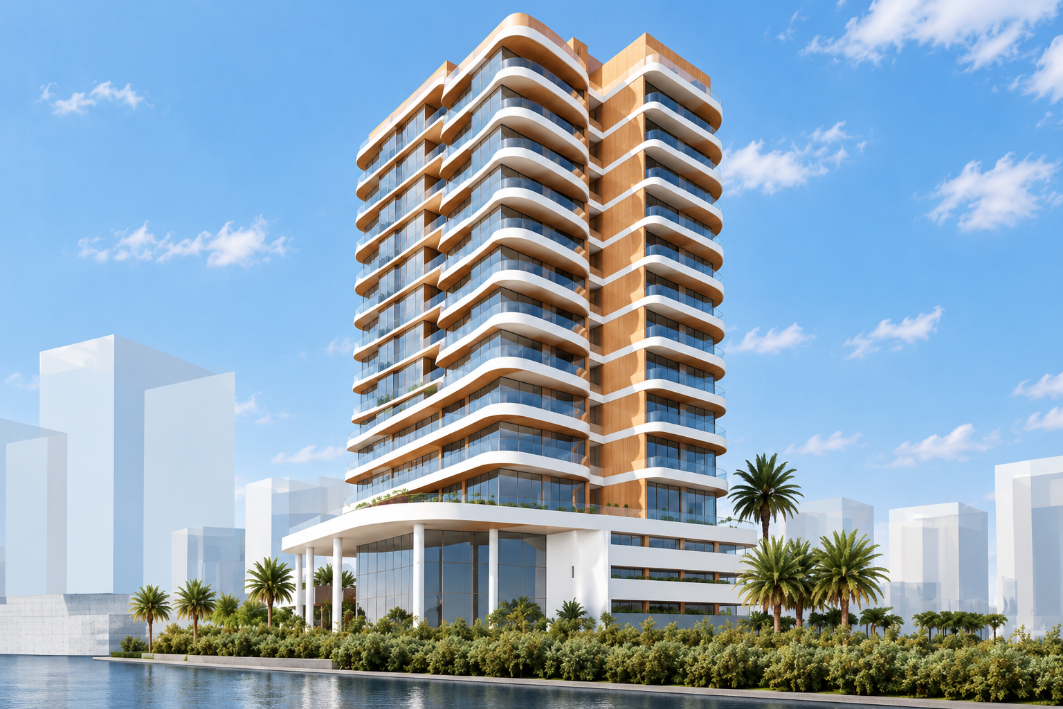 Proposed Commercial Building for H.H. Sheikh Zayed bin Hamdan
